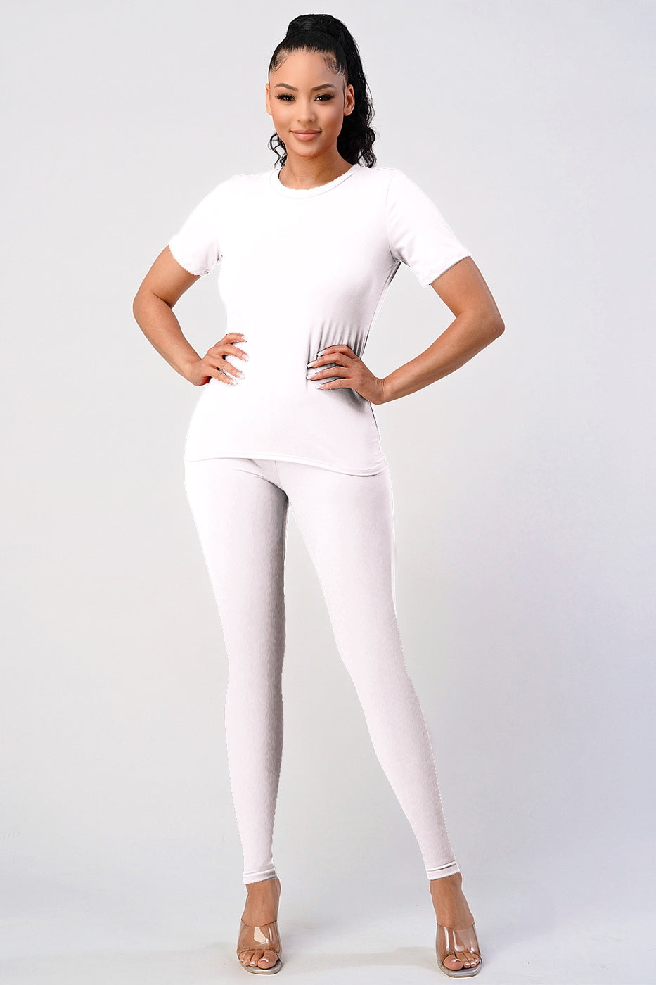 White Jupiter Pant Set