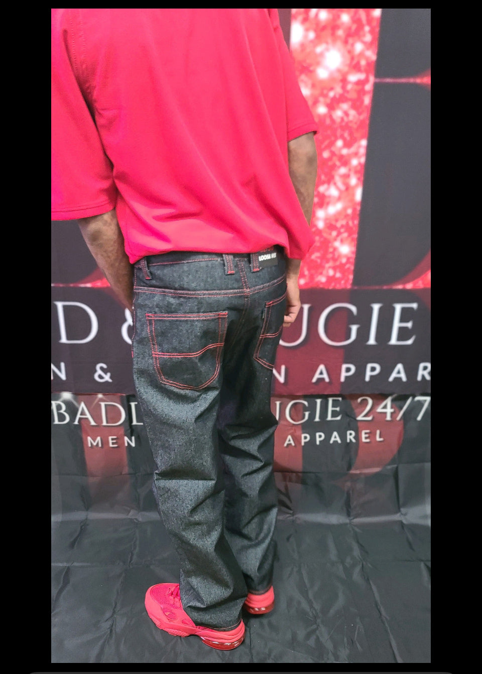 BUNDLE 4 PAIR RAW DENIM COLOR STITCH JEANS $69.99