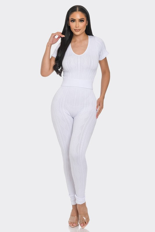 White Diamond Pant Set