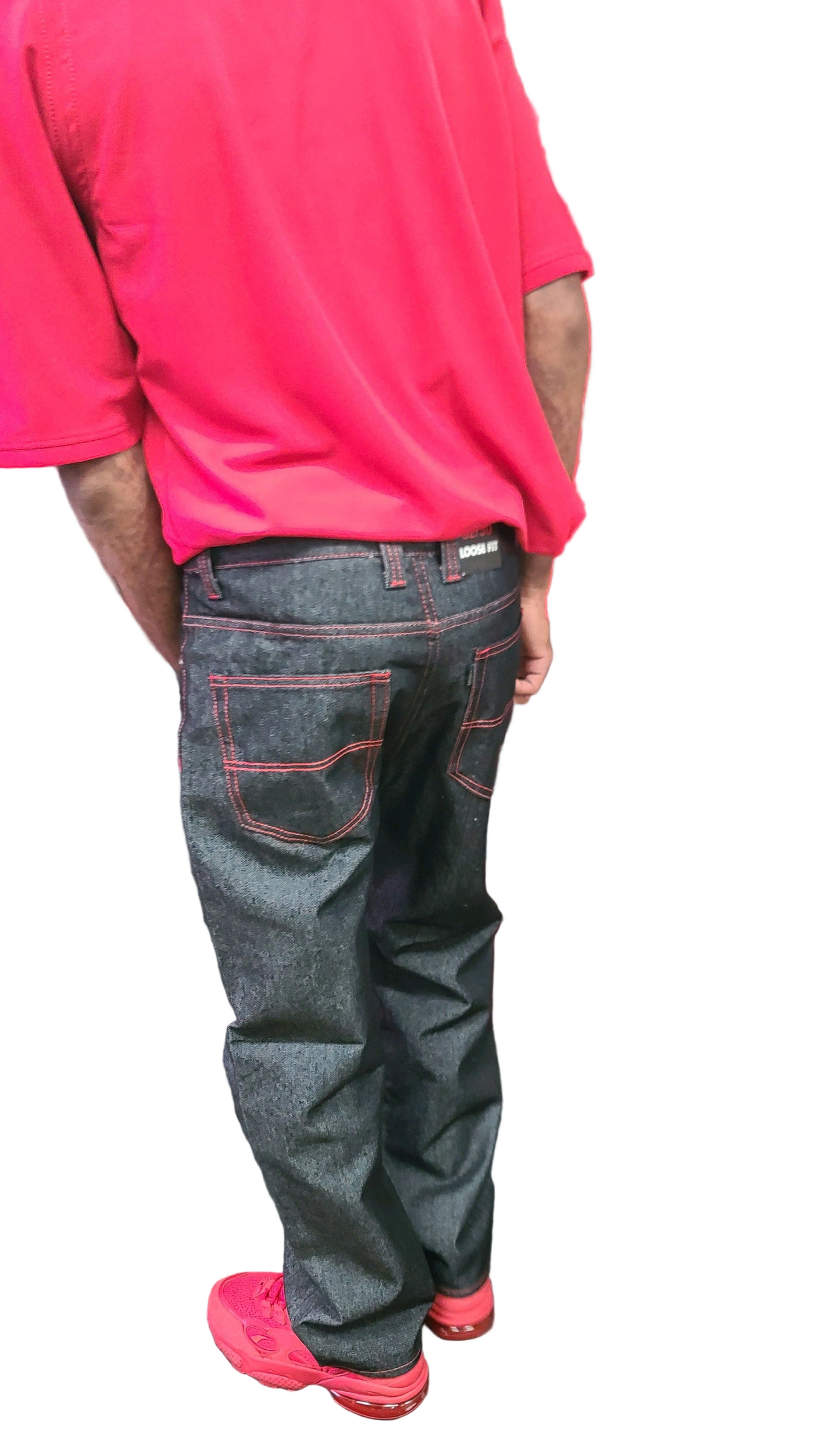 Trail Ride Ready Red Stitch Jeans