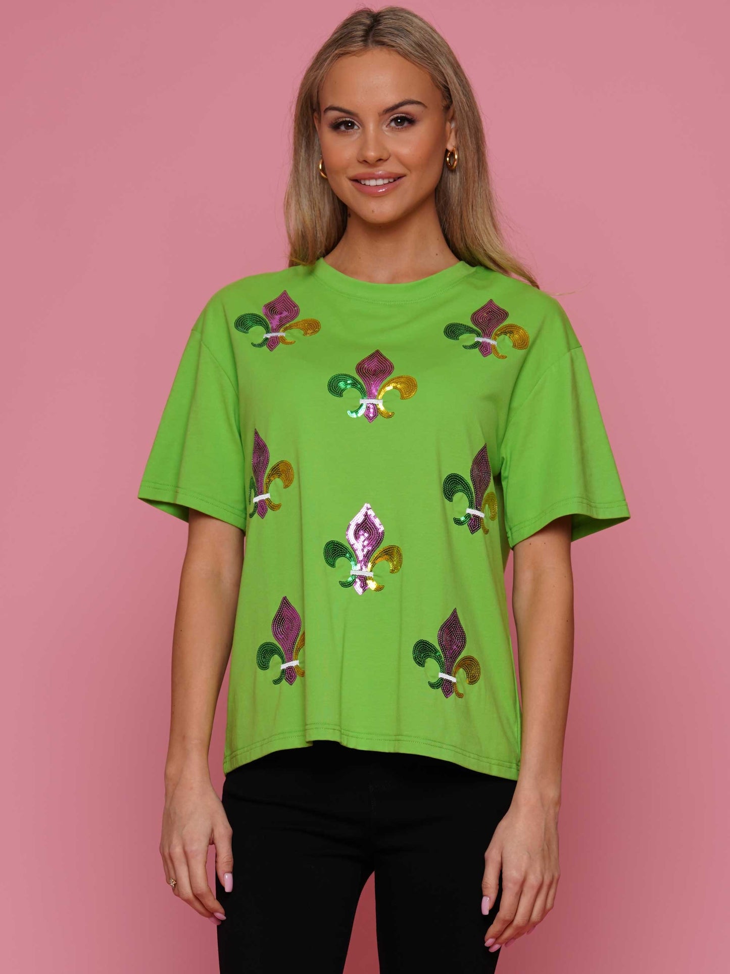 Mardi Gras Fleur De Lis T