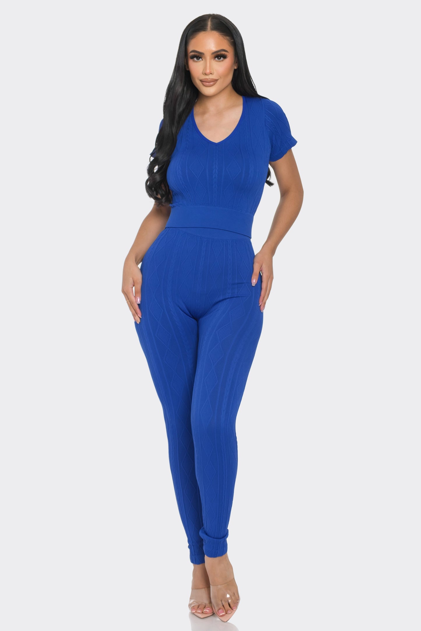 Sparkling Diamond Pant Set