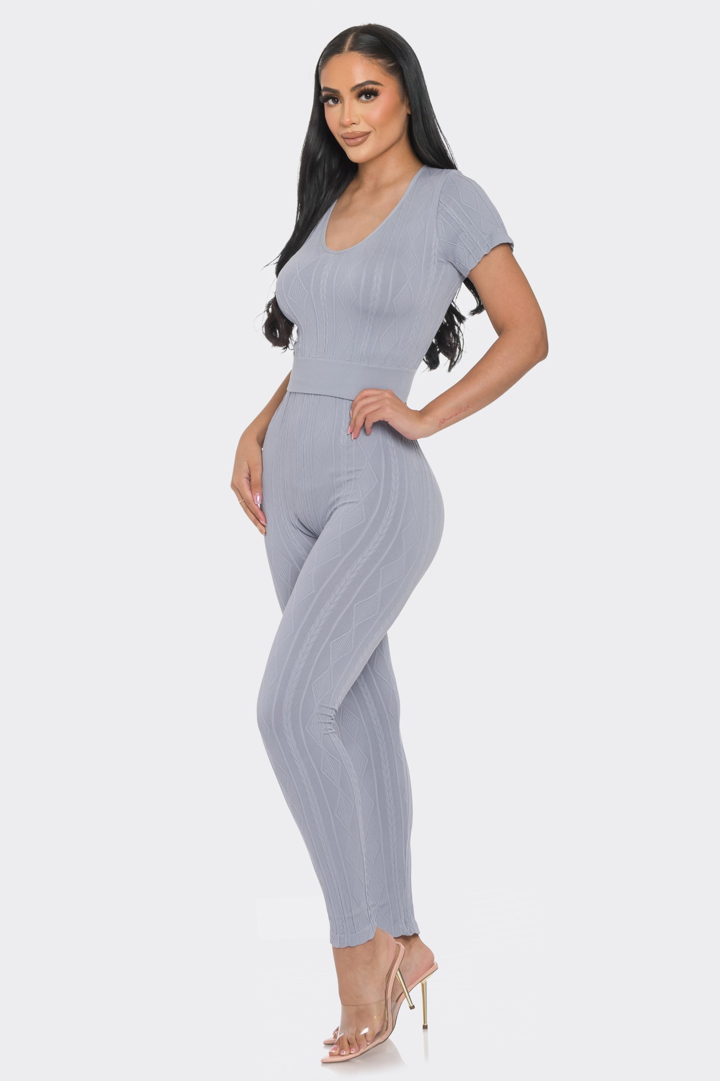Sparkling Diamond Pant Set