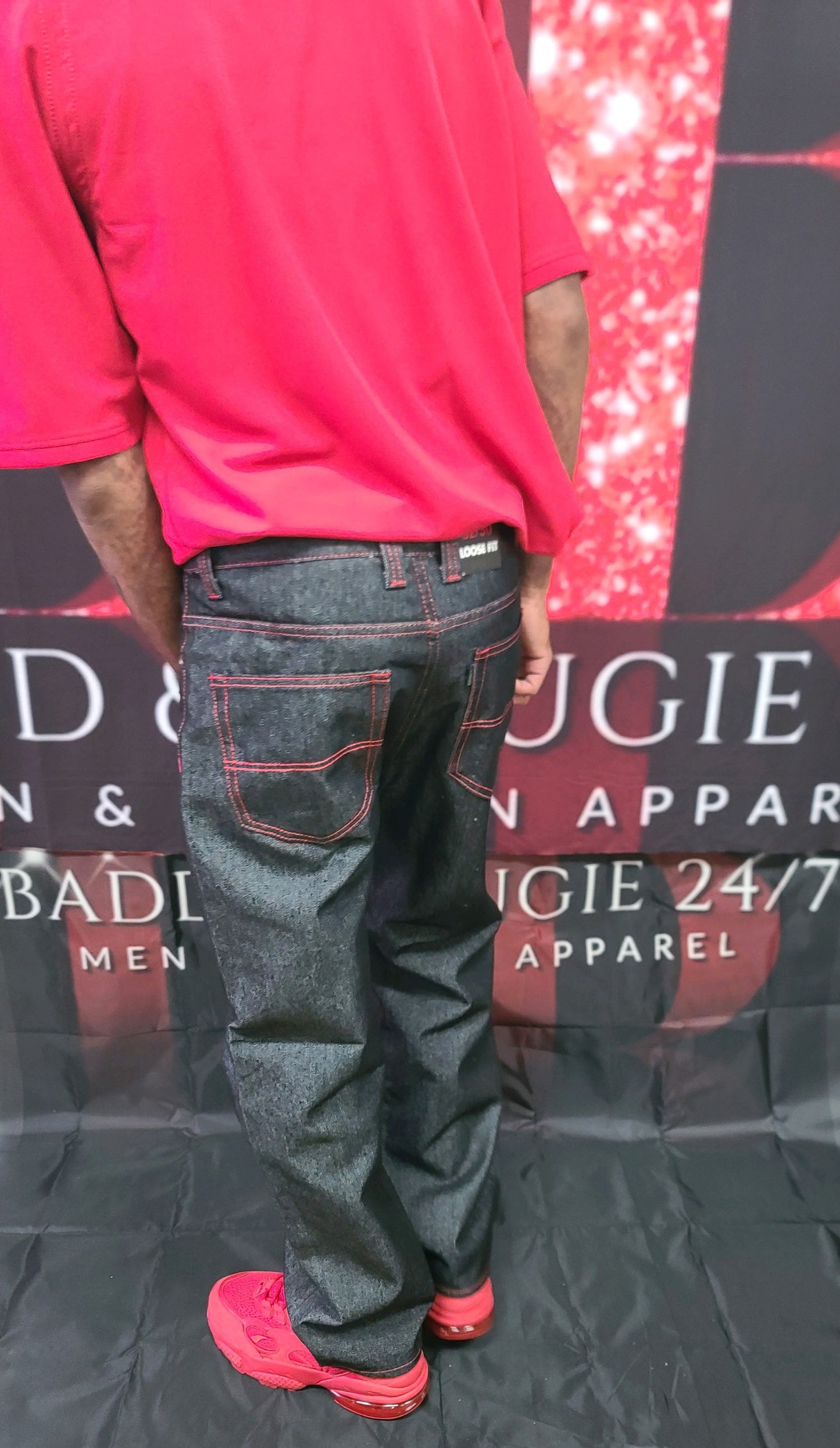 Red Stitch Jeans