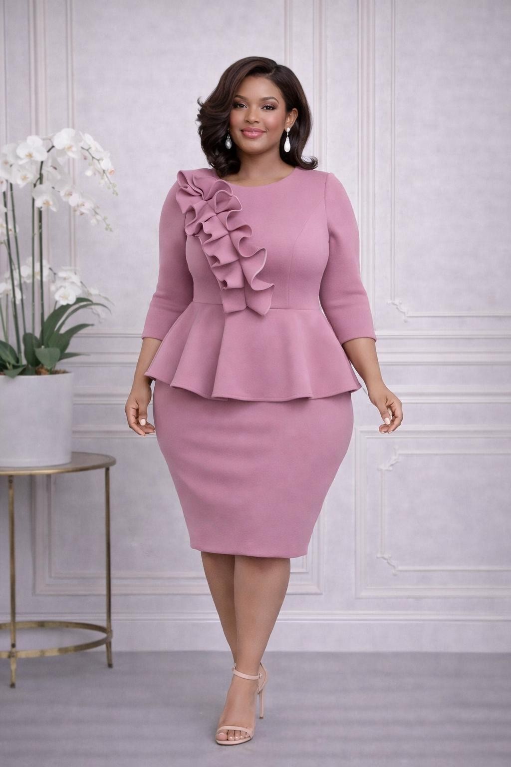 The First Row Midi Dress